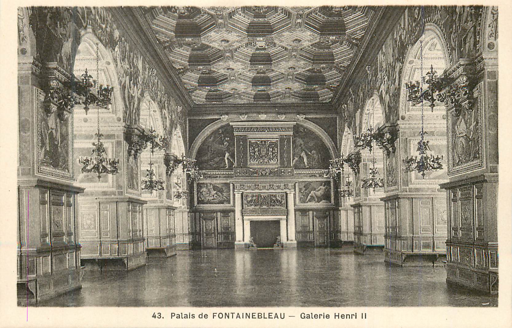 Palazzo di FONTAINEBLEAU — Galleria Henri II — n°43
